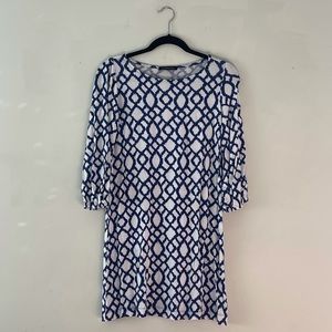 HOURGLASS Lilly Patterned Shift Dress
